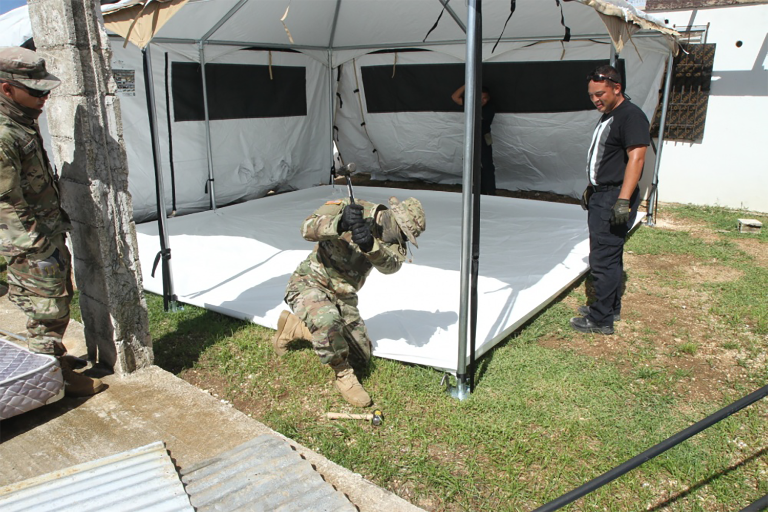 Athens Utility Shelter — Celina Tent – Party Tents, Military Products, &  Contract Manufacturing