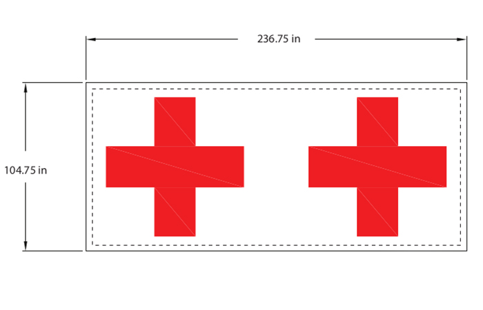 red-cross-rendering-image